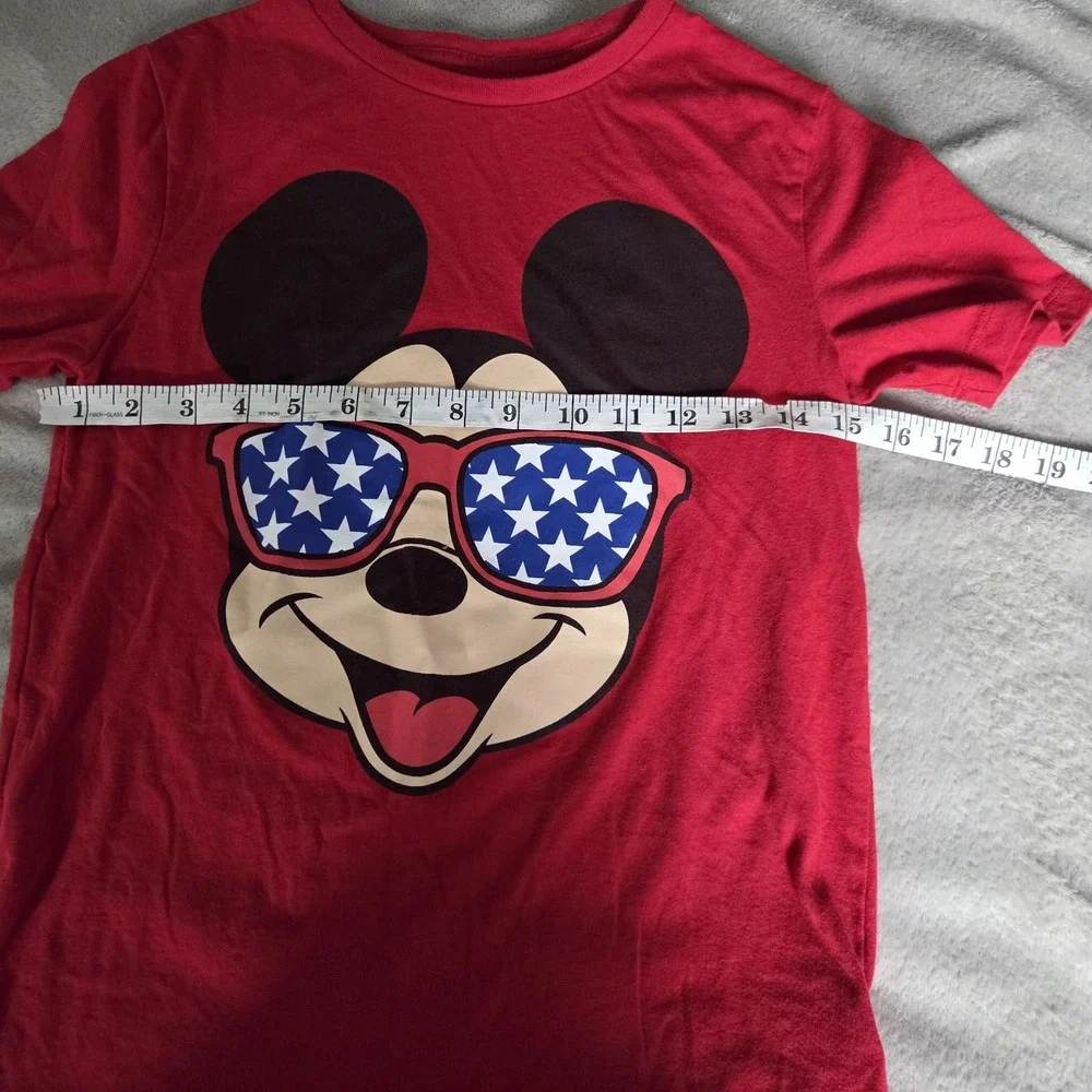 Old Navy Kids Size Large Disney Mikey Mouse Graphic T-shirt Red